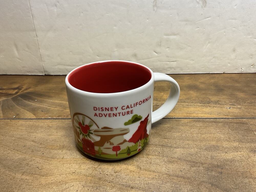 Starbucks You Are Here Disney California Adventure Parks 14oz Cup Mug